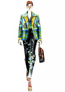 掌握时尚语言，开启设计之旅 野生国际周末班马克笔服装效果图综合技法精品课程火热招生